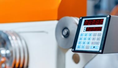 Industry using an explosion-proof scale on a chemical plant floor in a hazardous area